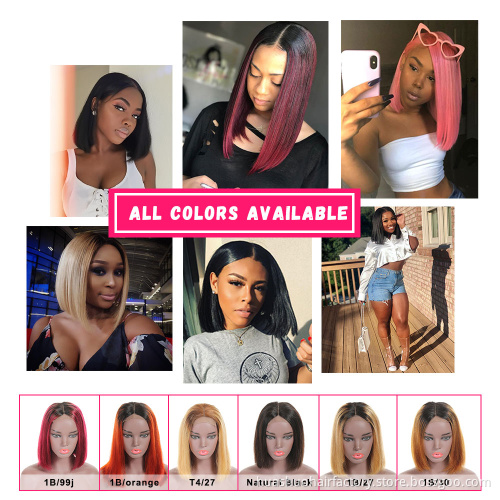 Top quality lace wigs natural color Mongolian remy hair long hair 8-40 inch  wholesale human hair lace wigs